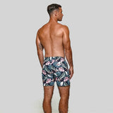 Roscoe Green Mens Swim Trunks - Bondi Joe Swimwear