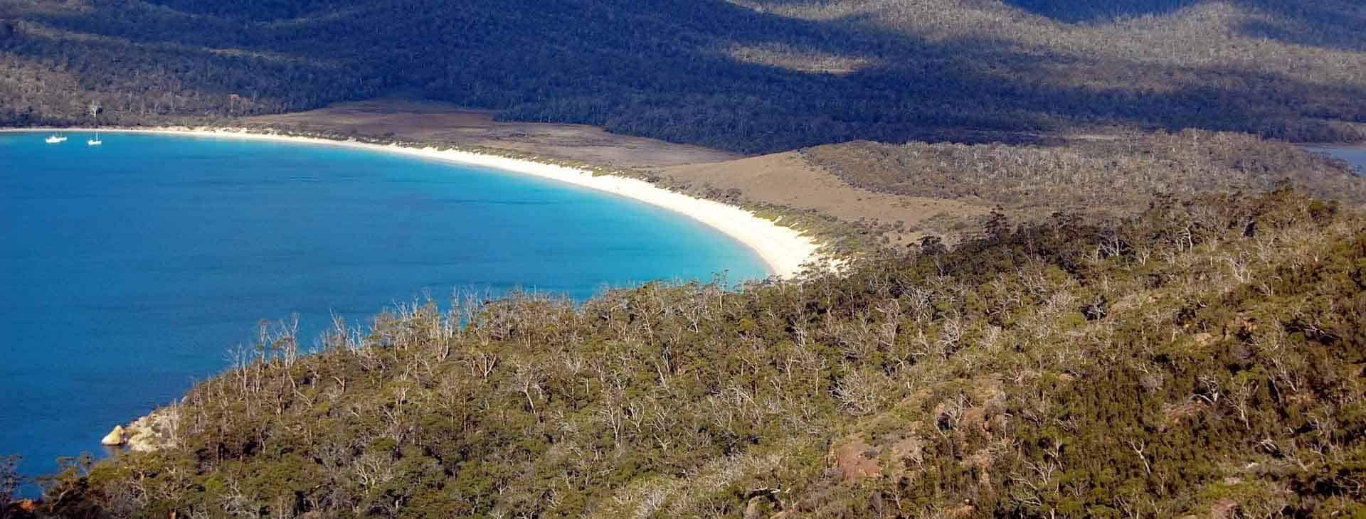 Swimming at Wineglass Bay, Tasmania-Bondi Joe Swimwear