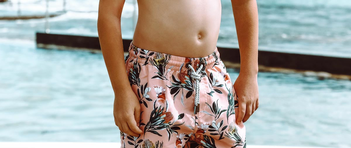 Boys Swim Trunks Color Guide