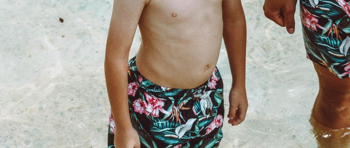Popular Patterns in Boy Swim Trunks: From Stripes to Tropical Prints - Bondi Joe Swimwear