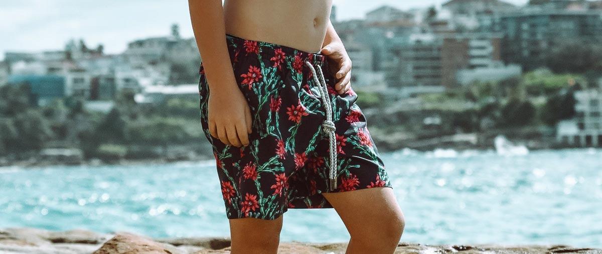 Trends in Boys Matching Swim Shorts - Bondi Joe Swimwear