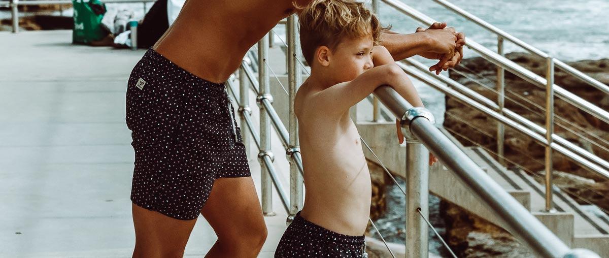 Matching Dad and Son Swimwear for Different Activities - Bondi Joe Swimwear