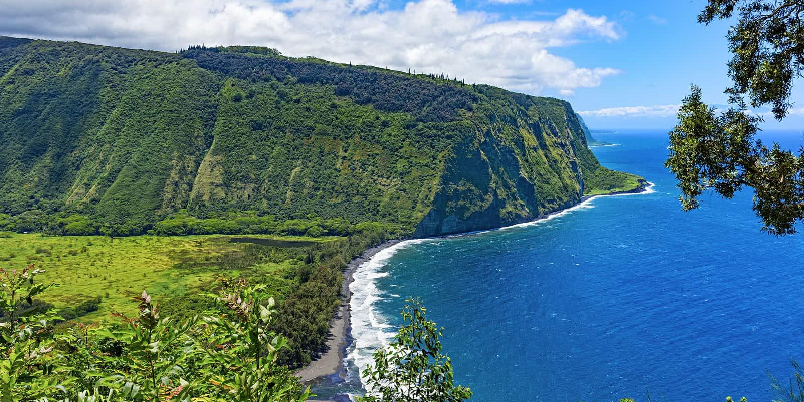 Swimming at Waipio Valley, Big Island, Hawaii 1