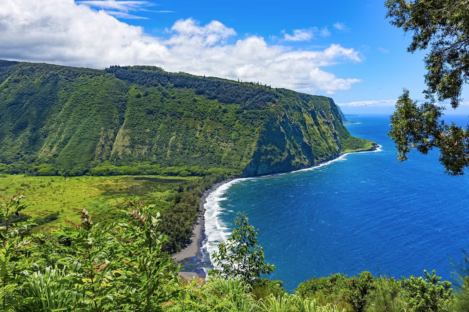 Swimming at Waipio Valley, Big Island, Hawaii 1