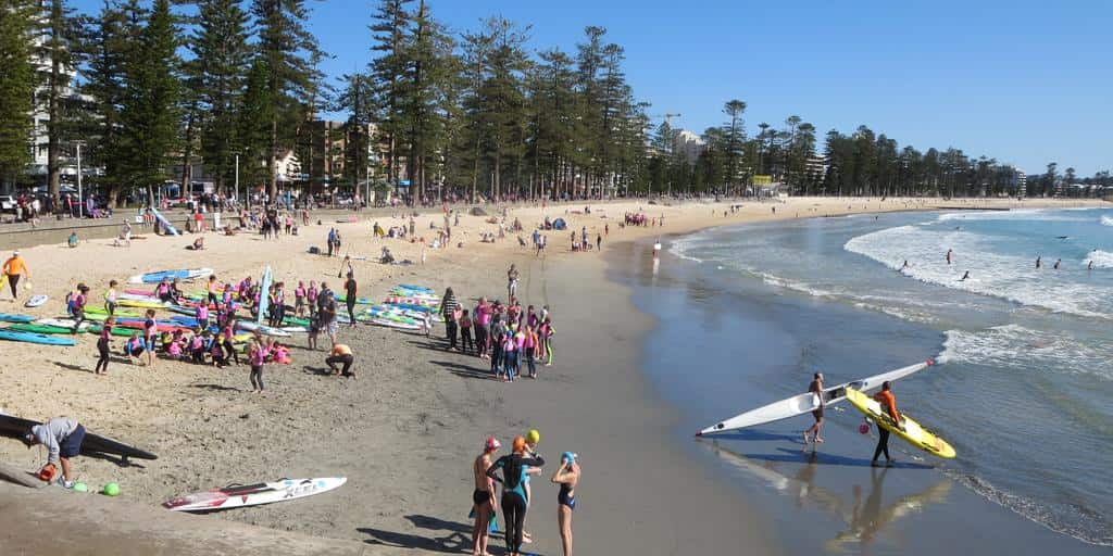 Guide to swimming at Manly Beach, New South Wales 1