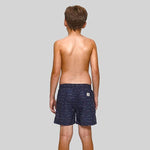 Anglesea Blue Boys Swim Trunks - Bondi Joe Swimwear