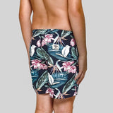 Roscoe Green Boys Swim Trunks - Bondi Joe Swimwear