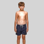 Anglesea Blue Boys Swim Trunks - Bondi Joe Swimwear