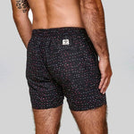 Anglesea Black Mens Swim Trunks - Bondi Joe Swimwear