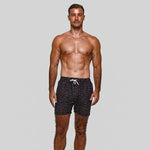 Anglesea Black Mens Swim Trunks - Bondi Joe Swimwear