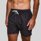 Anglesea Black Mens Swim Trunks - Bondi Joe Swimwear